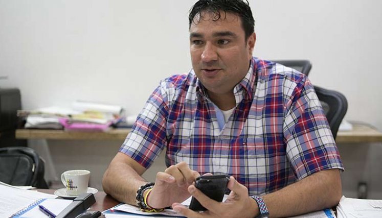 oscar gerardino, secretario de Hacienda Departamental./Foto archivo