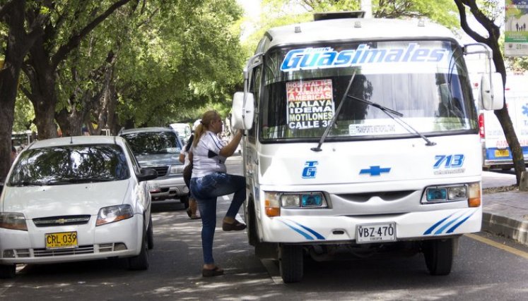 Buseta en Cúcuta