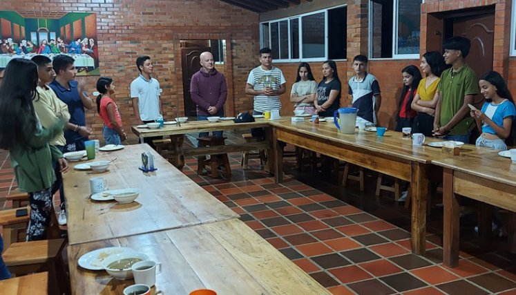 Niños y jóvenes del Catatumbo tienen un guía espiritual./Foto: cortesía