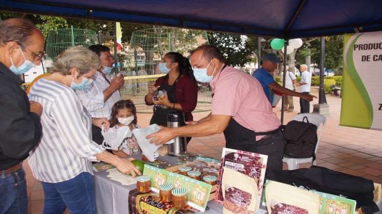 Agricultores vendieron todo en ExpoCatatumbo 2021./Foto: cortesía