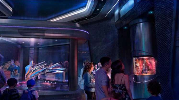 Guardianes de la Galaxia tendrá su propia montaña rusa en Disney