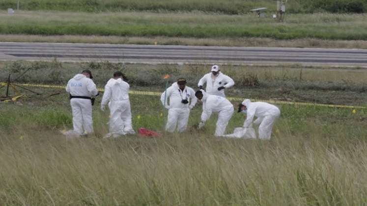 Atentado en el aeropuerto Internacional Camilo Daza.  