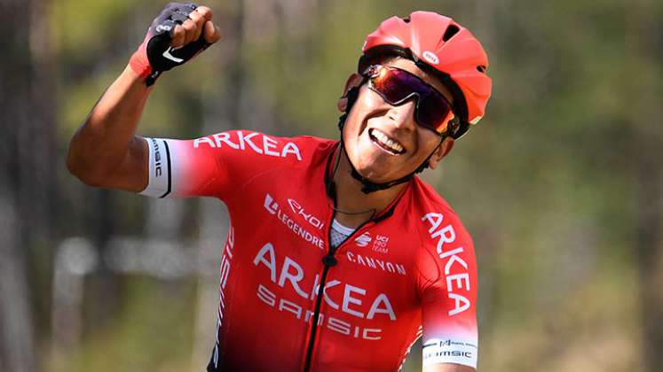 Nairo Quintana, corredor del Arkea Samsic. 