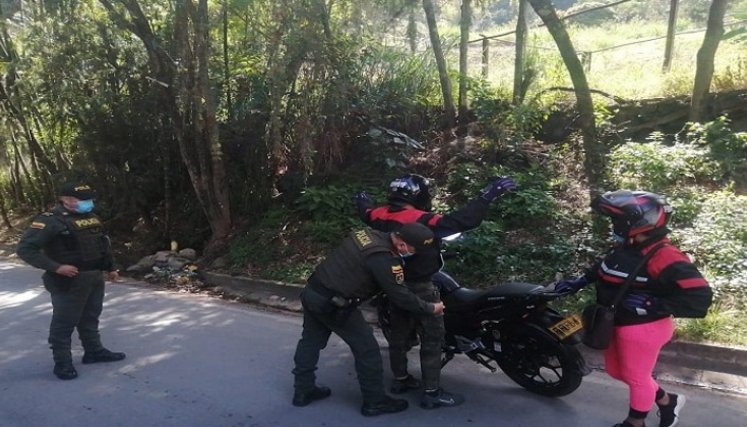 En los municipios de la provincia también hay controles a vehículos y personas. Foto: Cortesía/La Opinión.