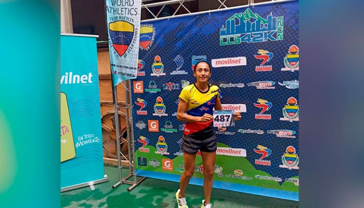 Yajaira Rubio, corredora nortesantanderana.
