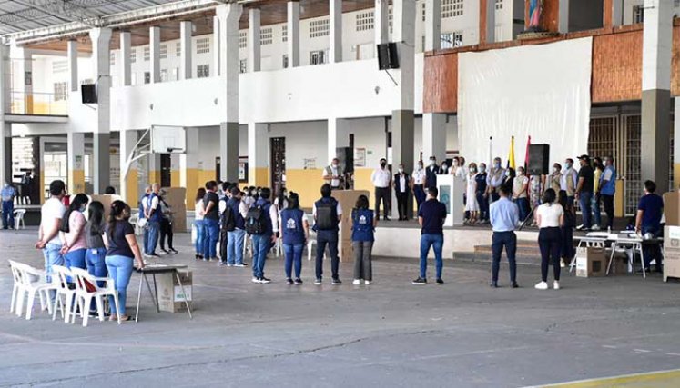 Las autoridades dieron un parte de normalidad al término de la jornada/Foto Pablo Castillo