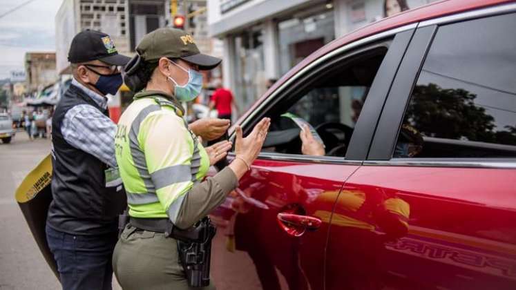 Operativos paras pico y placa