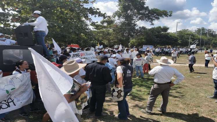 "Se han generado varios desplazamientos forzados de quienes temen resultar afectados por las acciones de los grupos armados",/ Colprensa