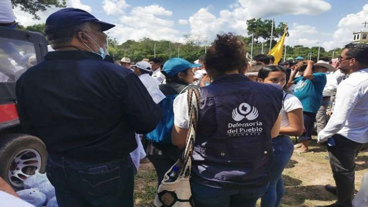 la Procuraduría General solicitó al Gobernador encargado del departamento, Alejandro Miguel Navas, a rendir informe sobre el plan de seguridad. /AFP