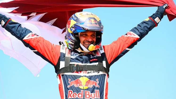 Al Attiyah, cuatro veces campeón del Rally Dakar. 