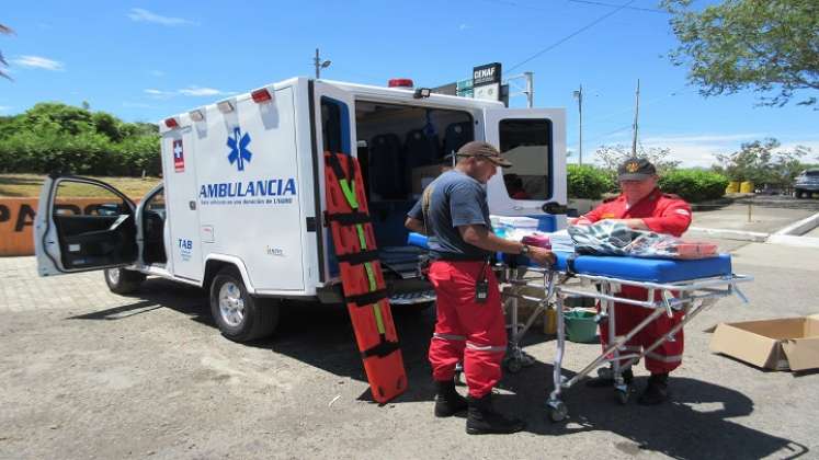 Ambulancia de bomberos