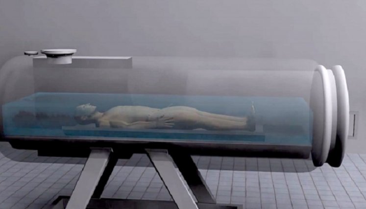 La aquamación, un método funerario más verde./Foto: Ilustración