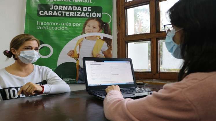 En Ocaña se adelanta el proceso de caracterización de cupos escolares para garantizar la inclusión en las instituciones educativas. / Foto: Cortesía / La Opinión