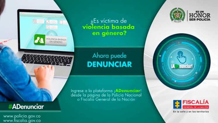 'A denunciar' una plataforma para que las personas denuncien hechos que atenten contra su integridad.