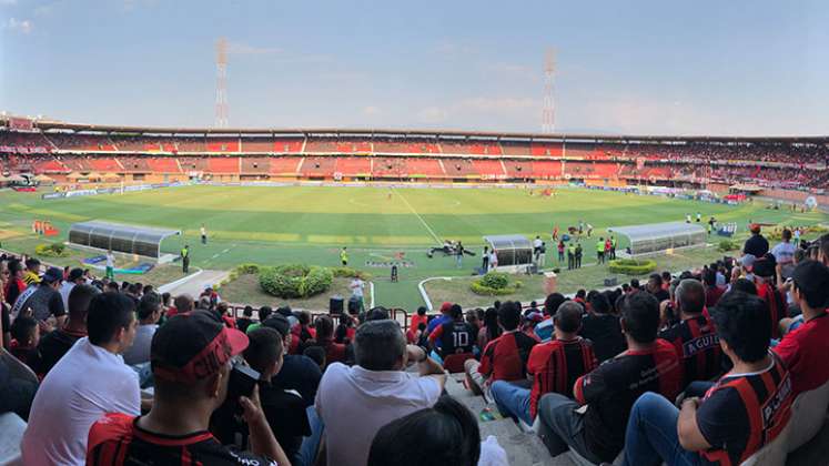 Estadio General Santander, febrero de 2020. 