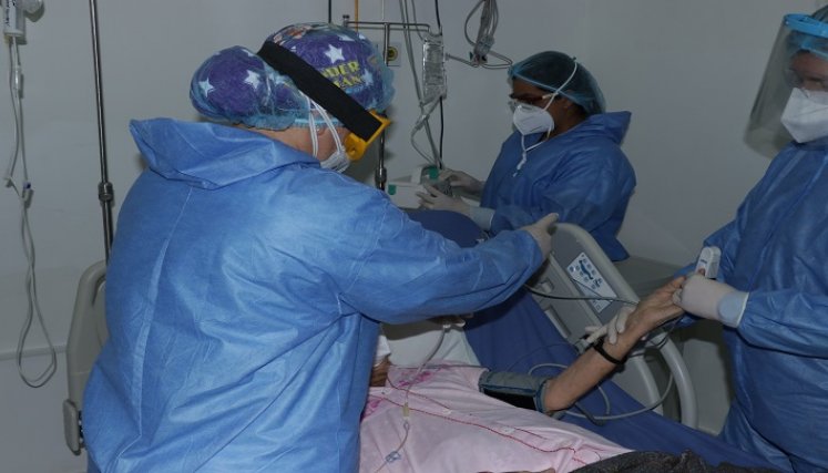 Aumenta el número de pacientes con COVID-19 en el hospital de Ocaña. Los encuentros familiares de diciembre y las fiestas de carnaval incrementaron los contagios.