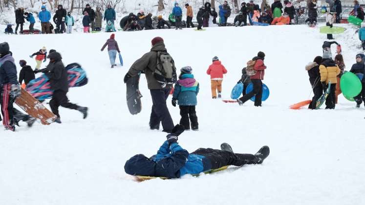 Tormenta de nieve en EE. UU. 