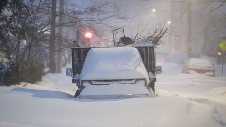 Tormenta de nieve en EE. UU. 