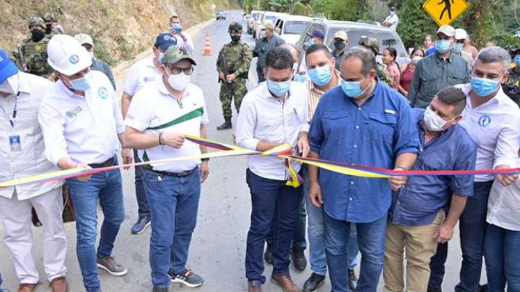 Gobernación inauguró el gas domiciliario en El Carmen/Foto cortesía