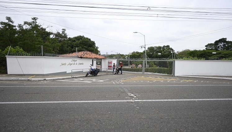 Colegio Santo Ángel. / Foto: Jorge Gutiérrez / La Opinión 