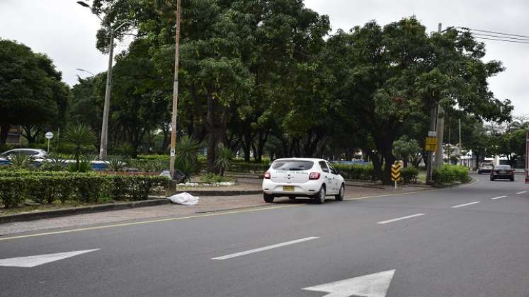 Cruce vial de Libertadores. / Foto: Pablo Castillo / La Opinión 