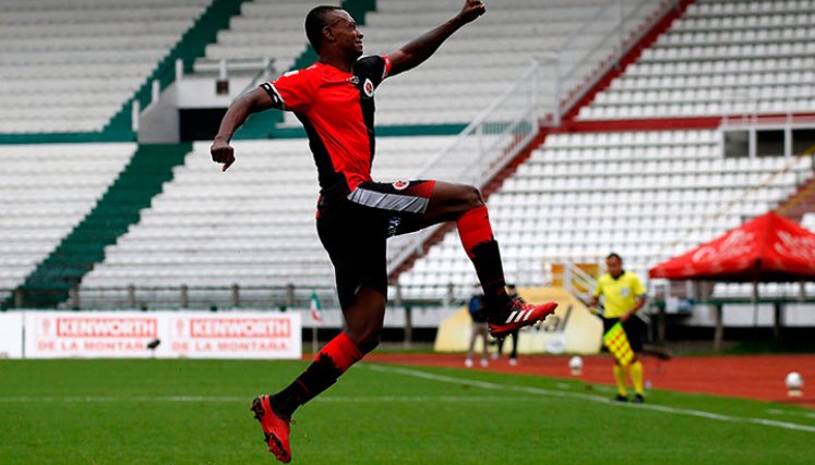 Hanyer Mosquera, defensor del Cúcuta en 2020.