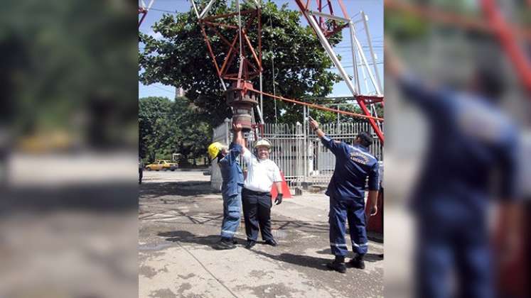 Desmonte de la sirena de Bomberos Cúcuta