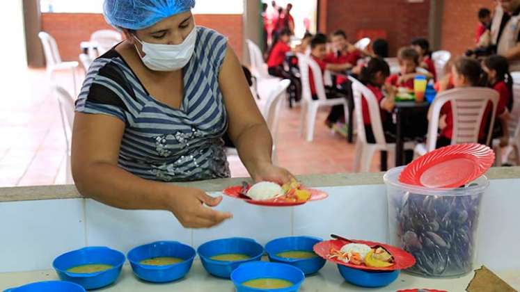 ALimentación escolar en cúcuta, nada que arranca./Foto archivo