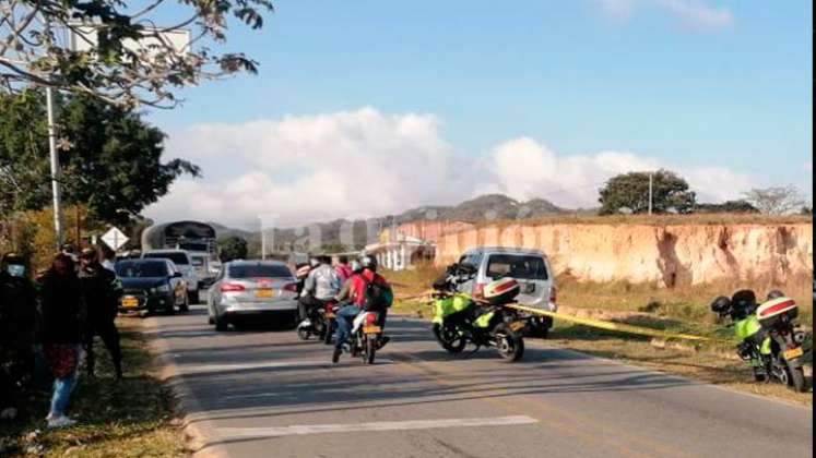 Policía de tránsito herido en procedimiento de requisa en Ocaña