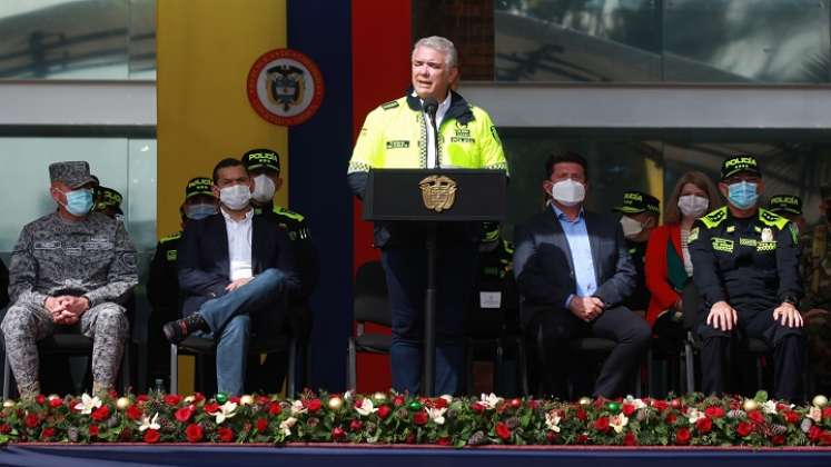 Con el terrorismo no van a lograr absolutamente nada: Duque./Foto: Colprensa