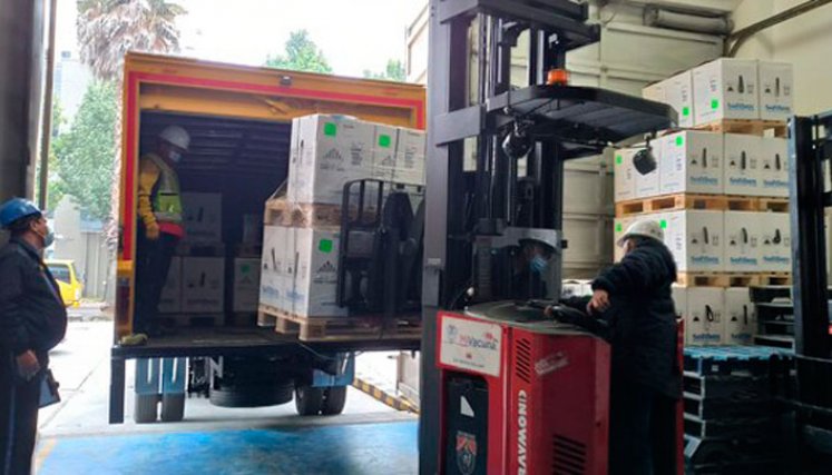 Colombia ha recibido 4.275.180 dosis de Pfizer a través de la donación del Gobierno de España.