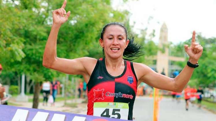 Yajaira Rubio Granados, exciclista y ahora atleta es oriunda de Arboledas, Norte de Santander.