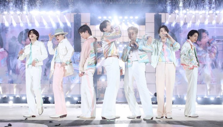 Regresó la banda BTS dos años después de la pandemia