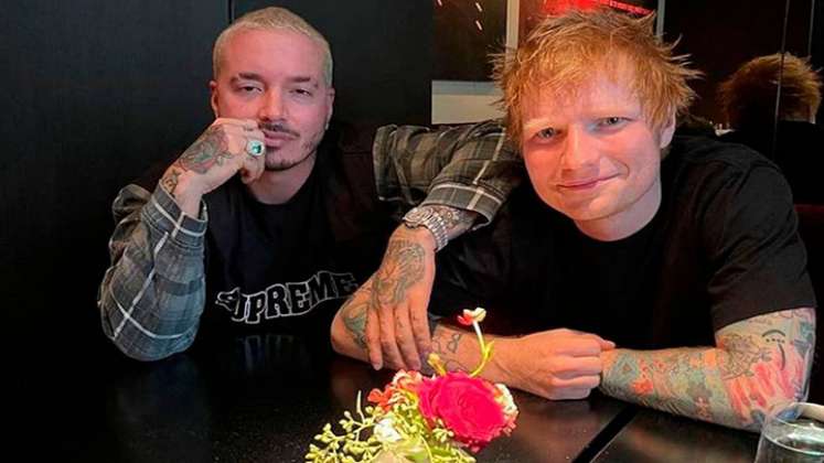 J Balvin y Ed Sheeran