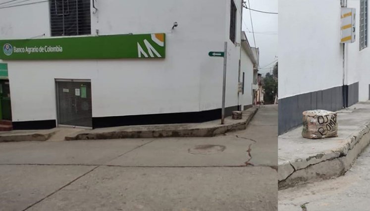 Caja sospechosa en Convención
