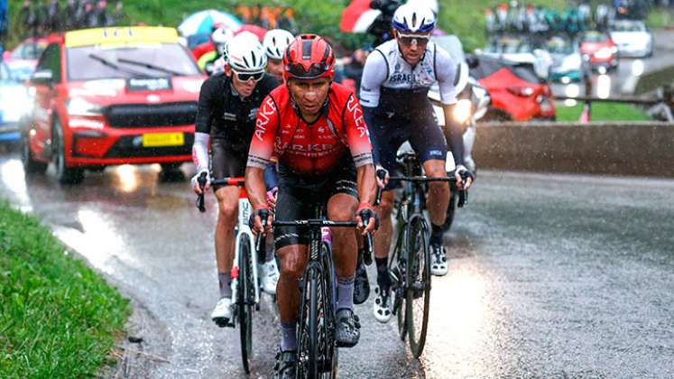 Nairo Quintana, corredor del Arkea Samsic. 