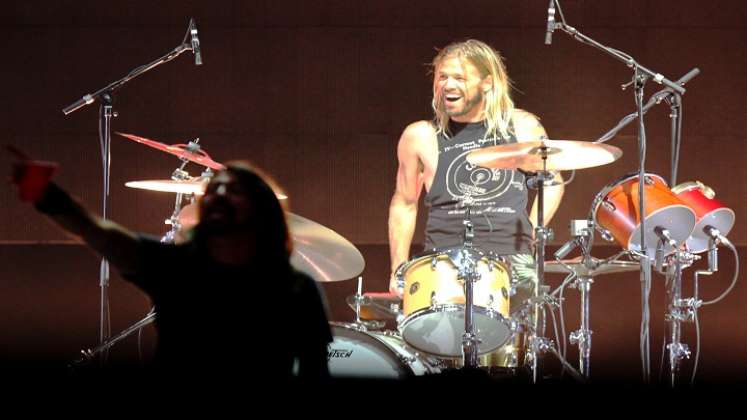 Falleció el baterista de Foo Fighters en Bogotá./Foto: Colprensa