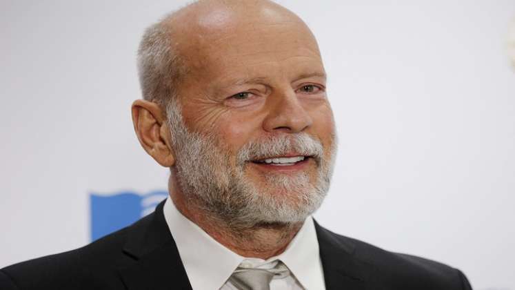 Bruce Willis se retira de la actuación tras ser diagnosticado con afasia./Foto: AFP