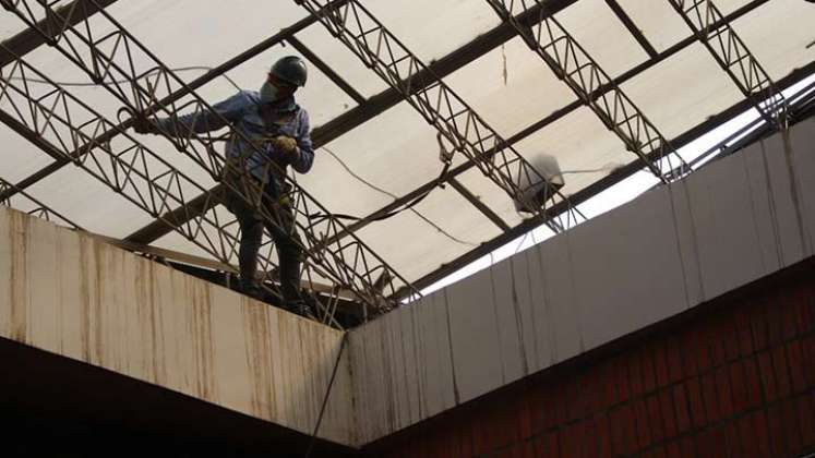 Centro de Víctimas recibe mantenimiento para mejorar la atención./Foto cortesía