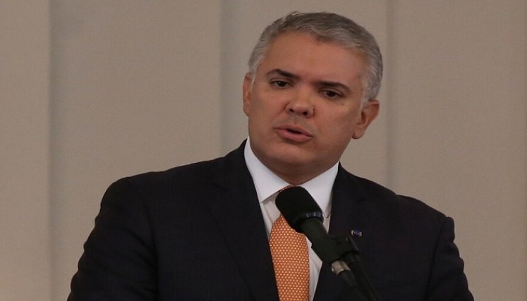 El presidente Iván Duque habló telefónicamente con el presidente ucraniano Volodimir Zelenski. 