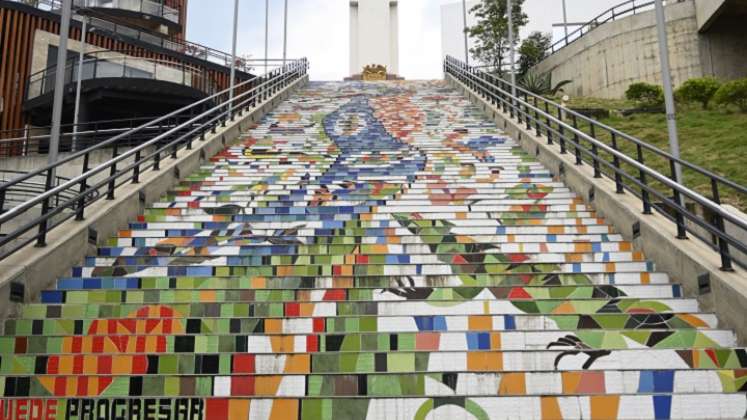 Monumento Cristo Rey. El lugar se encuentra en buenas condiciones. / Foto: Jorge Gutiérrez / La Opinión 