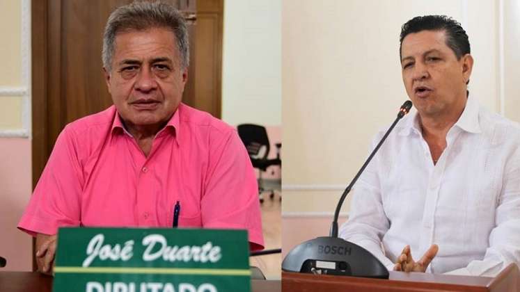 José Luis Duarte y Rafael Cáceres fueron demandados por aprobar una ordenanza./Foto La Opinión