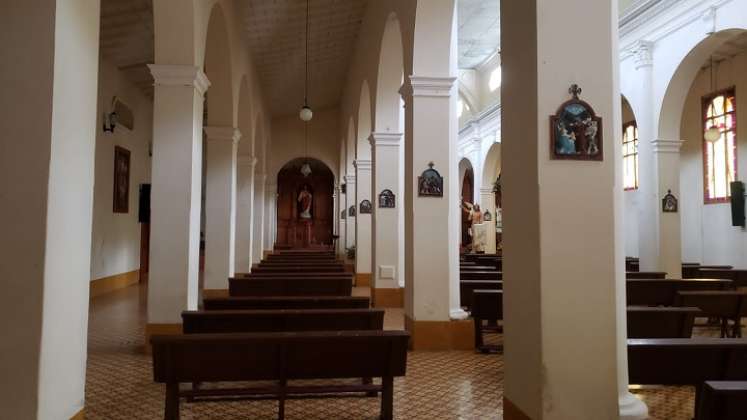 Ante el inminente desplome de los techos del templo en honor a la virgen de El Carmen el obispo de la diócesis de Ocaña, monseñor Luis Gabriel Ramírez Díaz, decide cerrar las puertas temporalmente, mientras se solventa la emergencia vial y se logra la intervención por parte del Ministerio de Cultura.