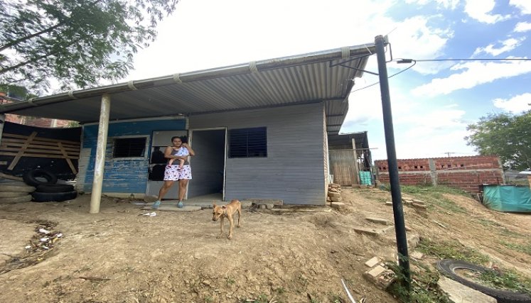 Familias no salen de la zozobra en La Primavera./Foto: Angie Barbosa./La Opinión