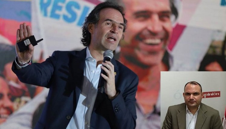 Un grupo de venezolanos coordinado por Michel Colmenares apoya la candidatura de Fico Gutiérrez./Foto Colprensa
