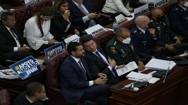 Debate de control político al ministro Molano