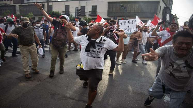 Protestas en Perú