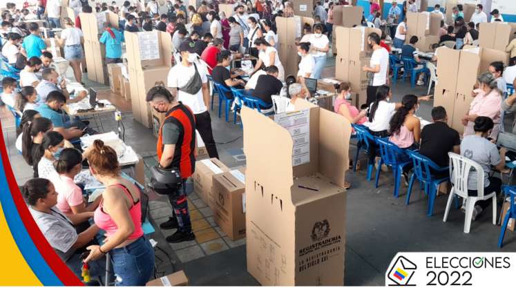 Jornada electoral.