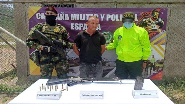 Manuel Salvador Pallares Toro, alias ‘Mono Gringo’, fue capturado la semana pasada.