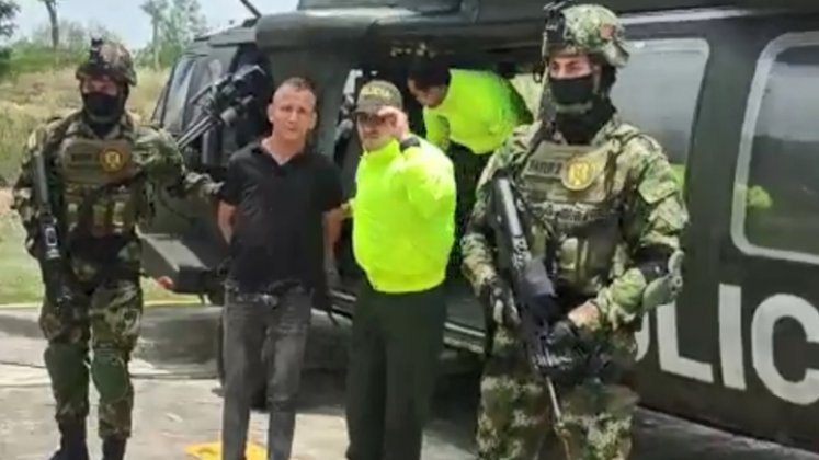 A este hombre lo sindican de haber asesinado dos investigadores de Inteligencia Policial. 